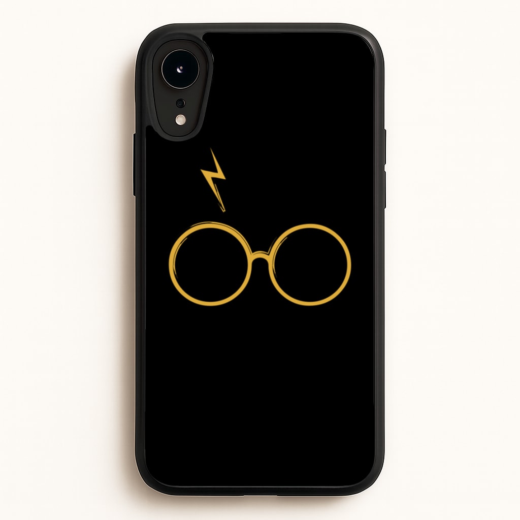 Glasses & Scar - Harry Potter Phone Case for iPhone XR