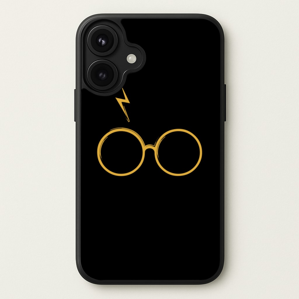 Glasses & Scar Phone Case for iPhone 17