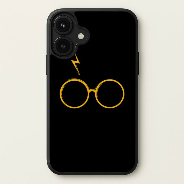 Glasses & Scar Phone Case for iPhone 17