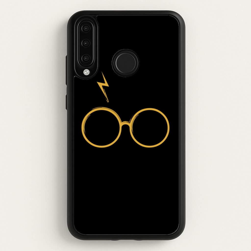 Glasses & Scar - Harry Potter Phone Case for Huawei P30 Lite