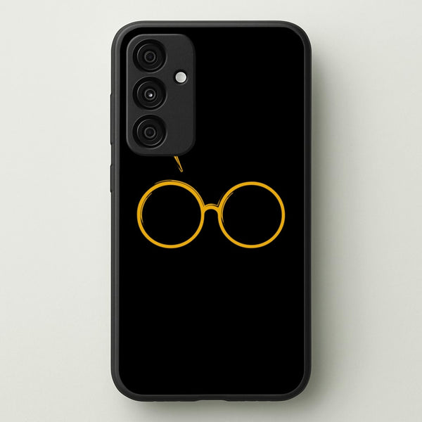 Glasses & Scar - Harry Potter Phone Case for Galaxy A35