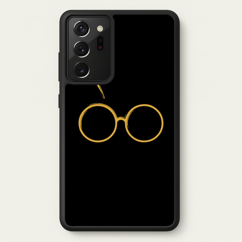 Glasses & Scar - Harry Potter Phone Case for Galaxy Note 20 Ultra