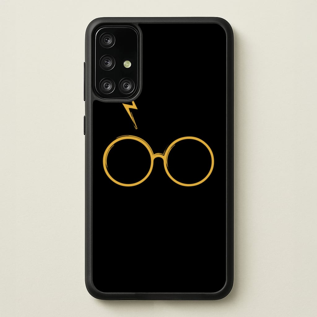 Glasses & Scar - Harry Potter Phone Case for Galaxy A71