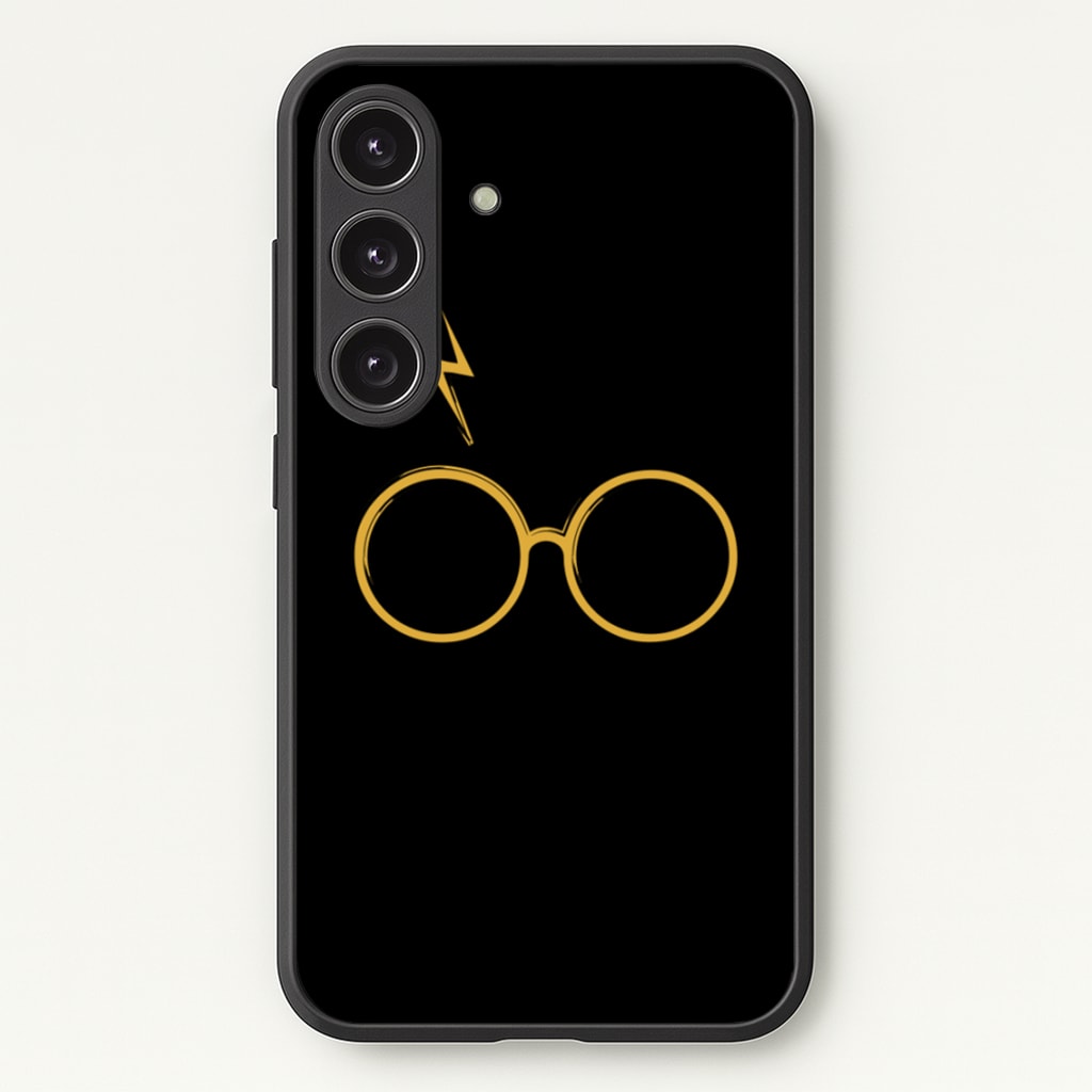 Glasses & Scar - Harry Potter Phone Case for Galaxy S24FE
