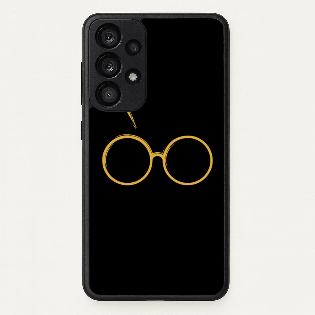 Glasses & Scar - Harry Potter Phone Case for Galaxy A53