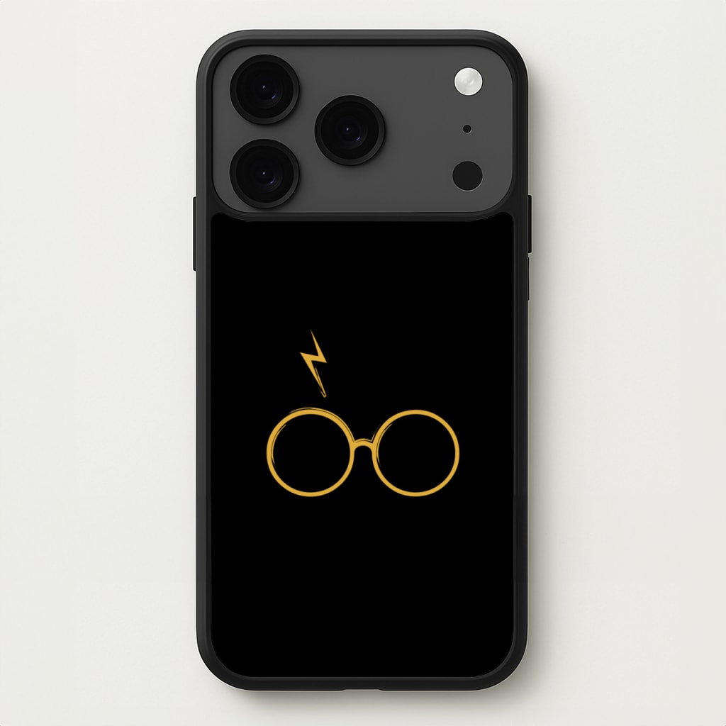 Glasses & Scar Phone Case for iPhone 17 Pro