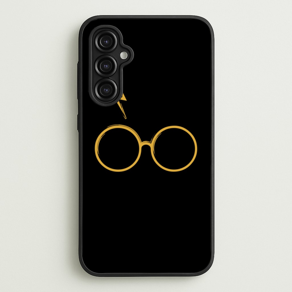 Glasses & Scar - Harry Potter Phone Case for Galaxy A14