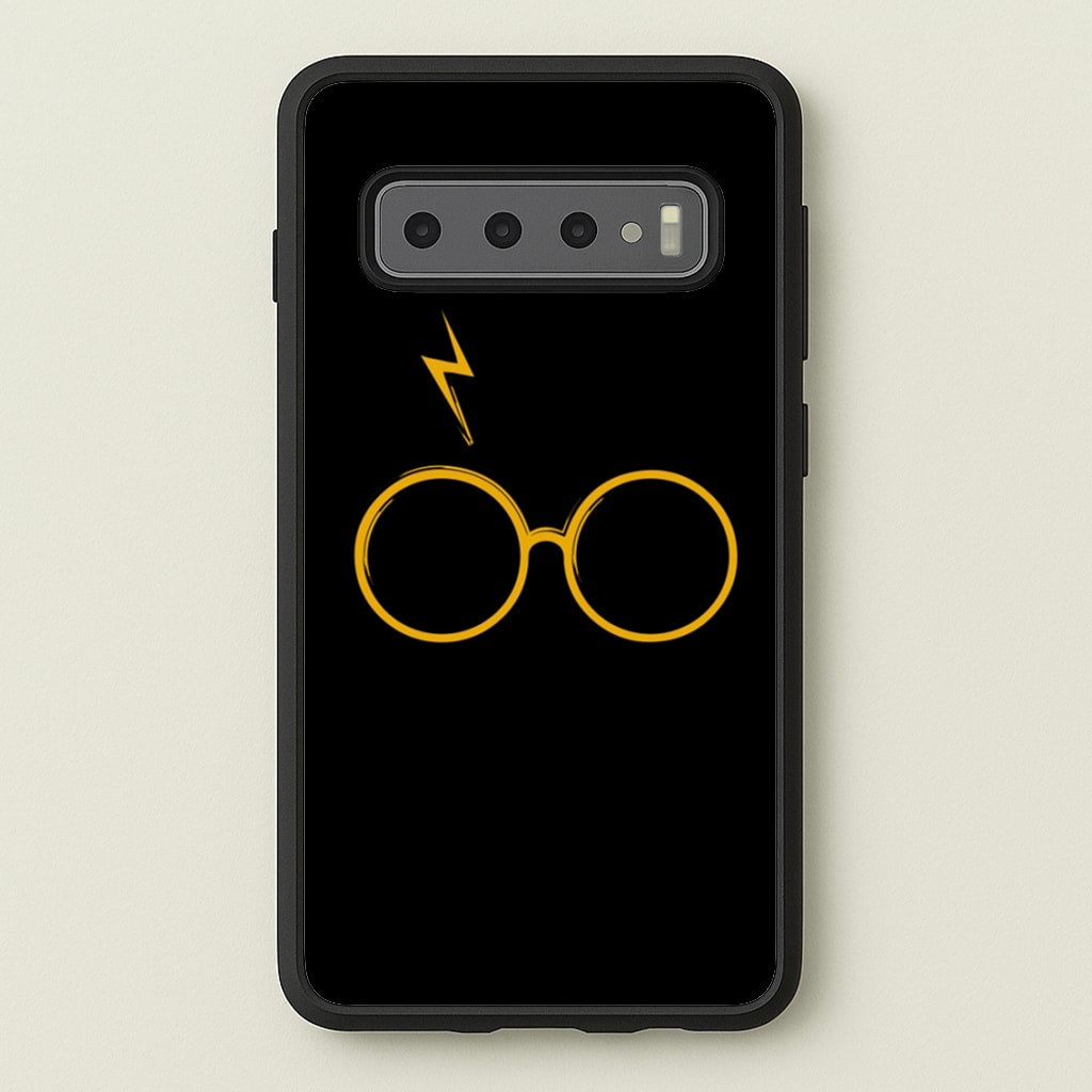 Glasses & Scar - Harry Potter Phone Case for Galaxy S10 Plus