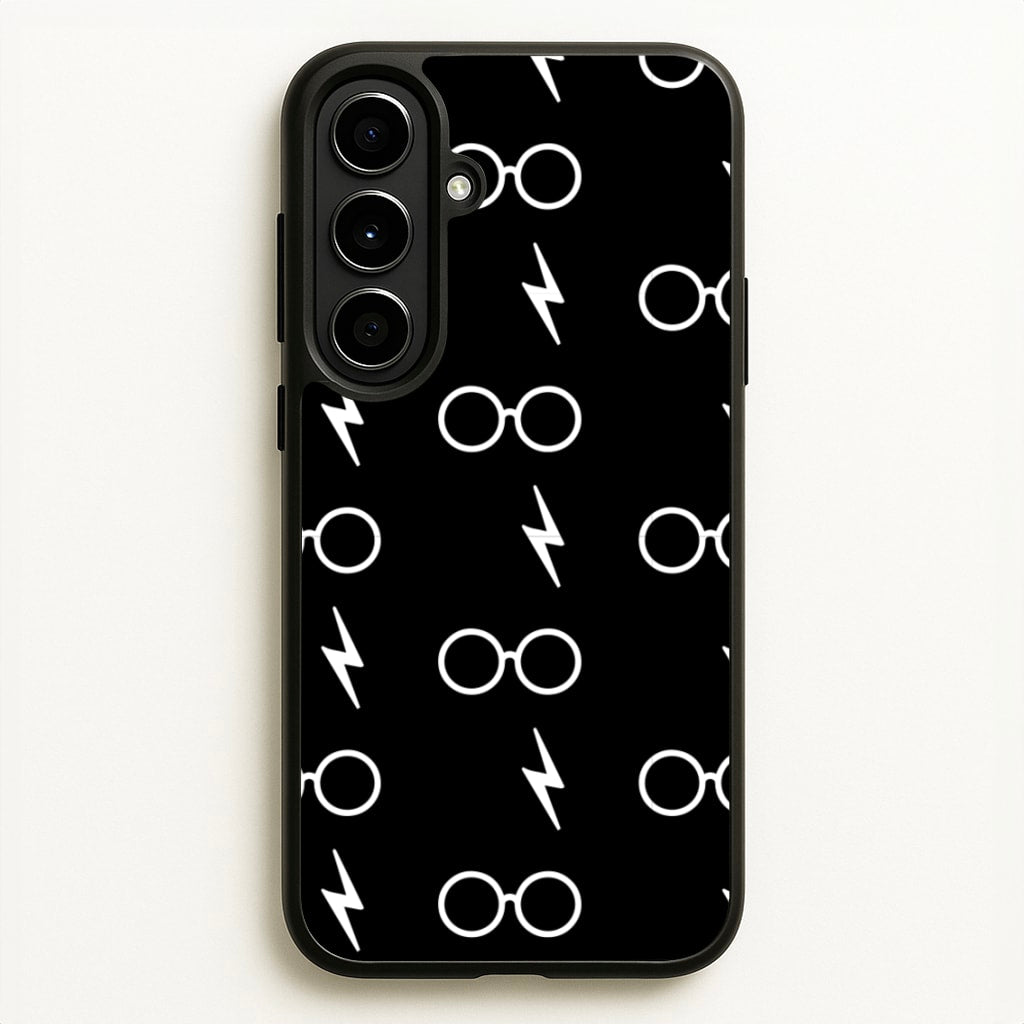 Glasses & Scar Pattern - Harry Potter Phone Case for Galaxy A56
