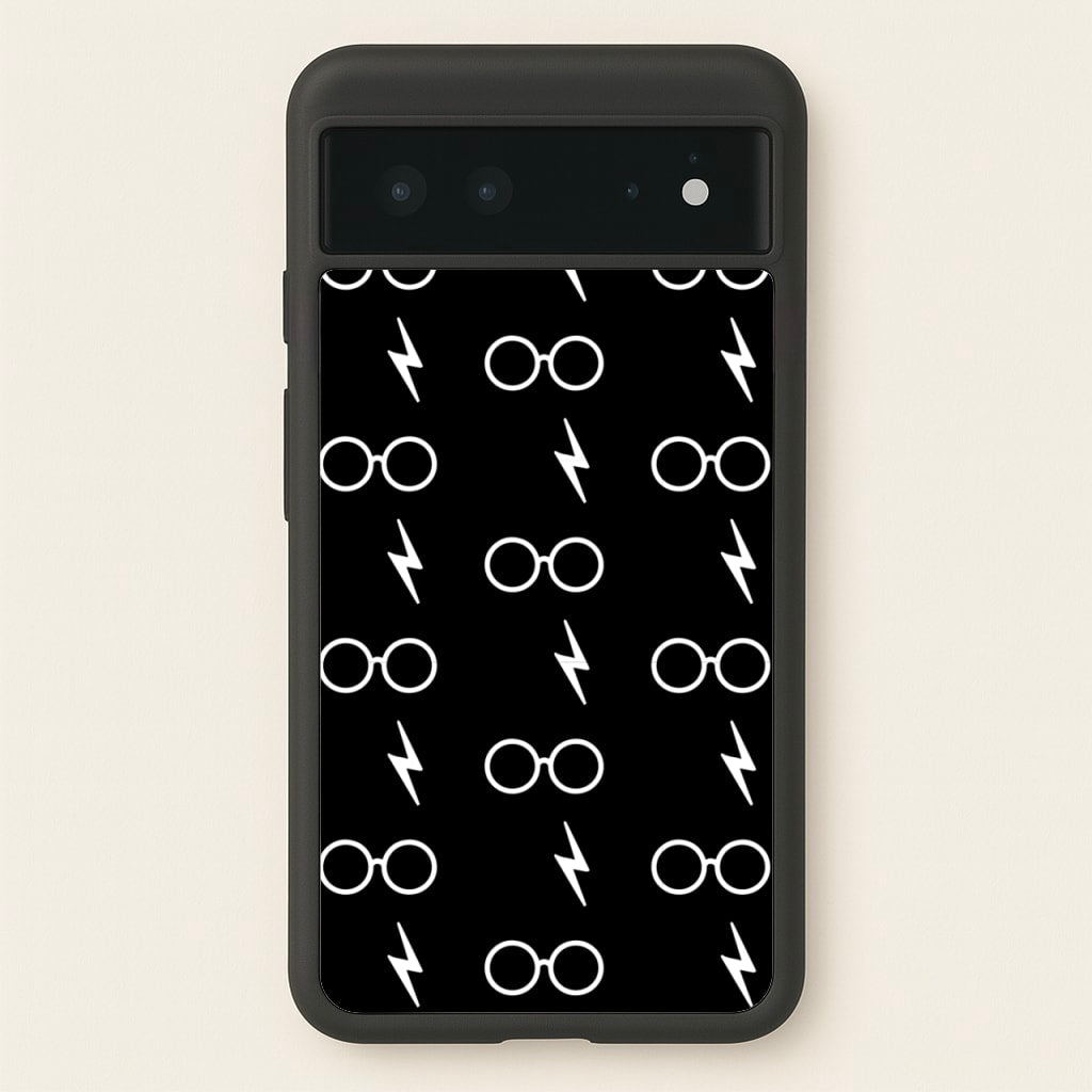 Glasses & Scar Pattern - Harry Potter Phone Case for Google Pixel 6