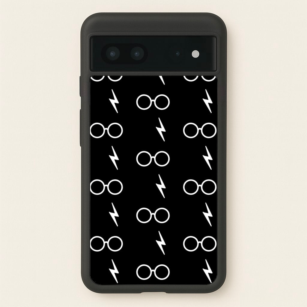 Glasses & Scar Pattern - Harry Potter Phone Case for Google Pixel 7