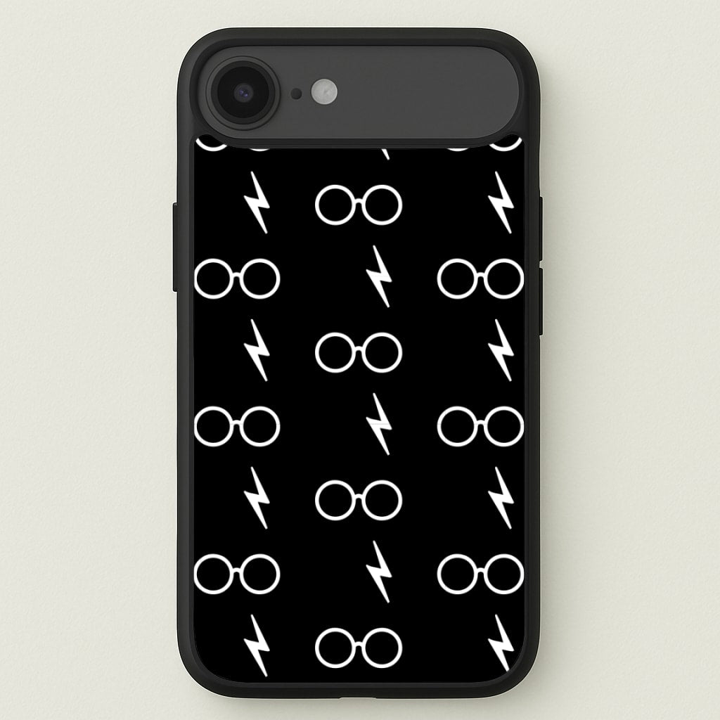 Glasses & Scar Pattern Phone Case for iPhone 17 Air