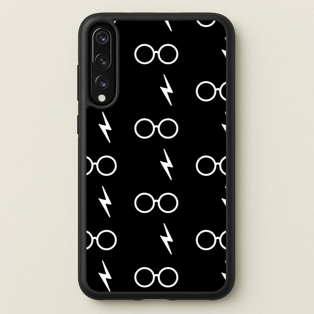 Glasses & Scar Pattern - Harry Potter Phone Case for Huawei P20 Pro