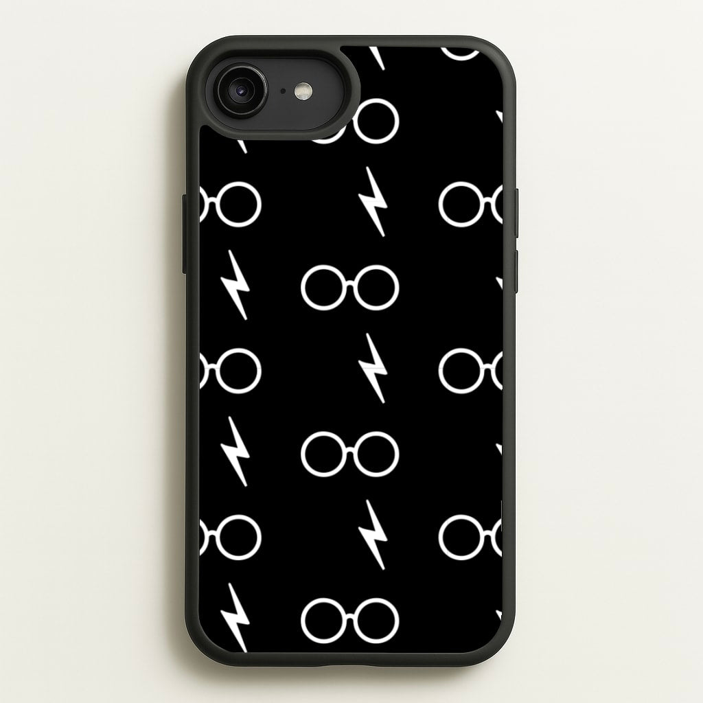 Glasses & Scar Pattern - Harry Potter Phone Case for iPhone 6 Plus / 7 Plus / 8 Plus