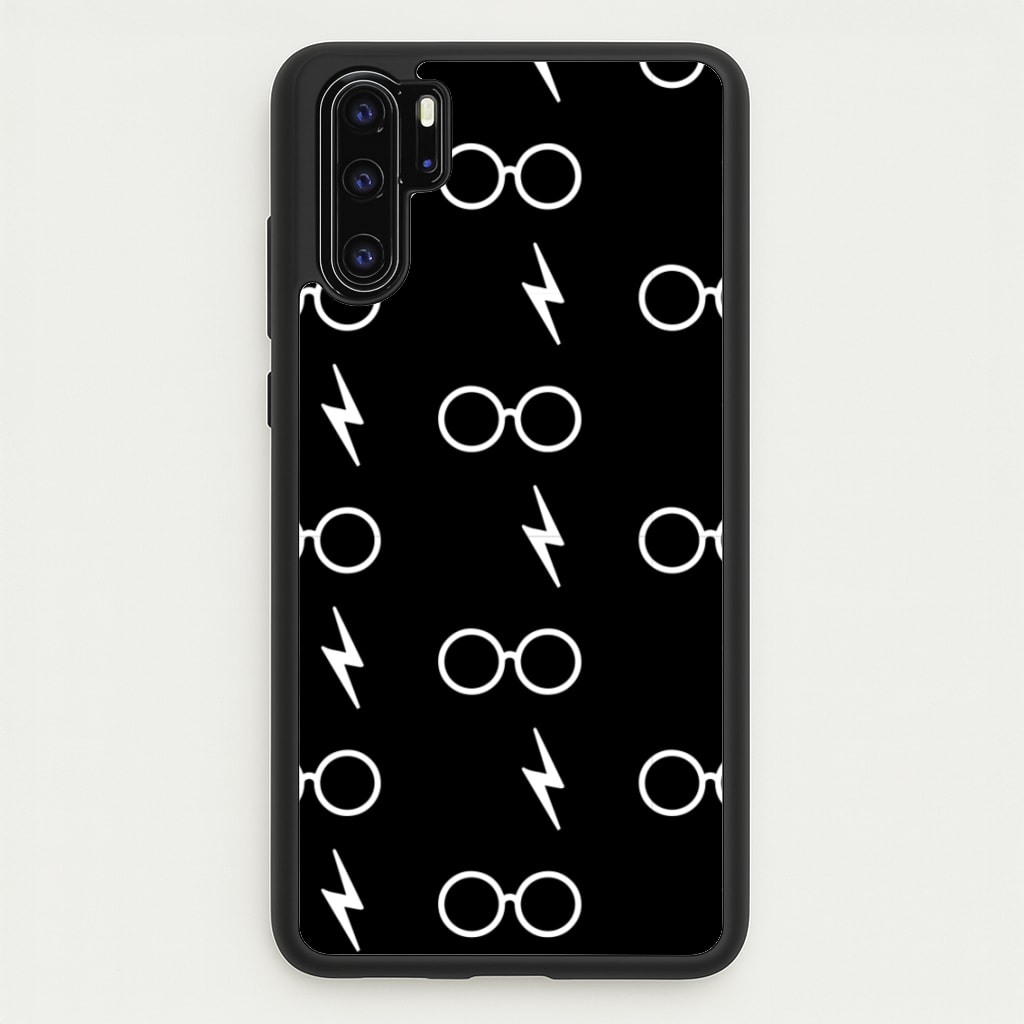 Glasses & Scar Pattern - Harry Potter Phone Case for Huawei P30 Pro