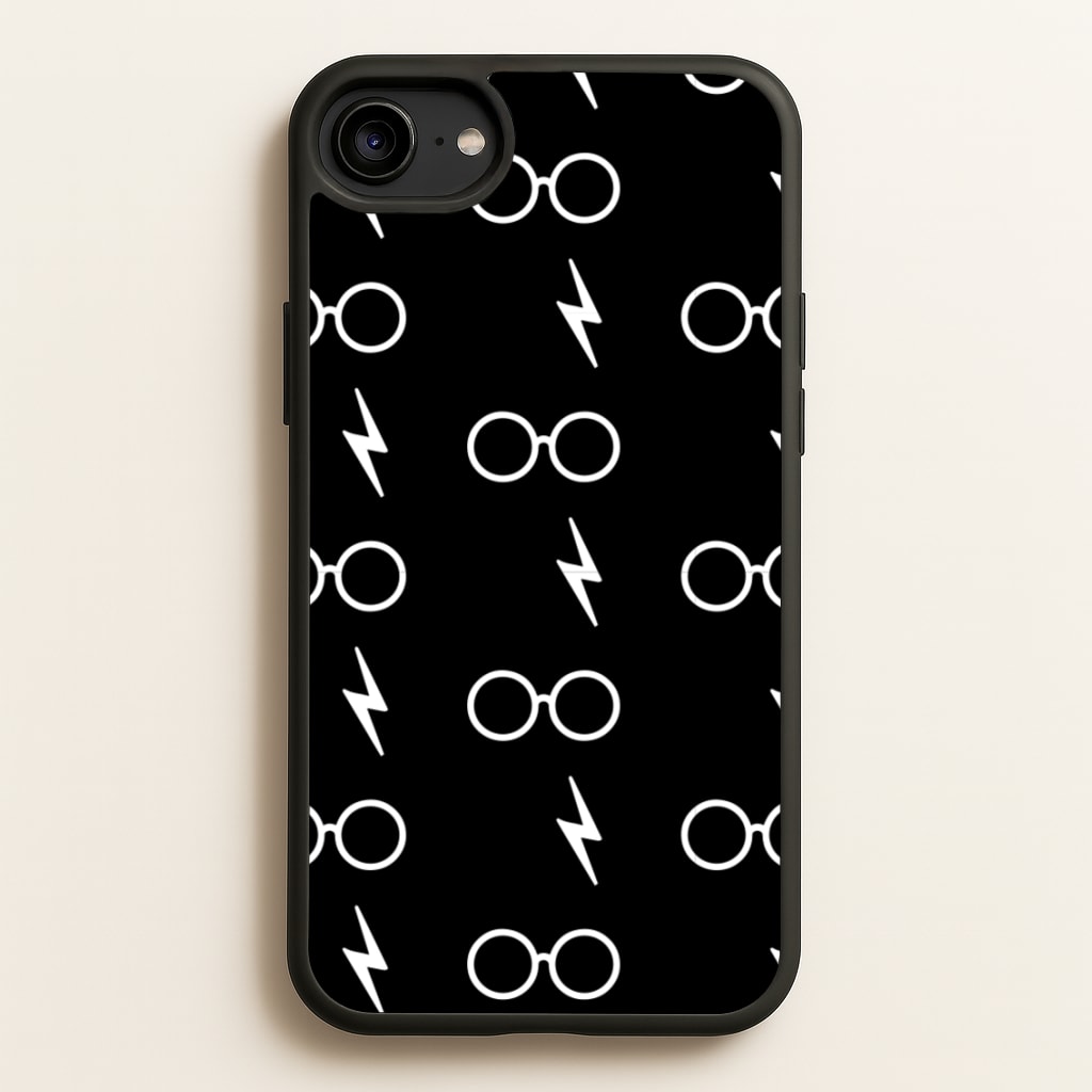 Glasses & Scar Pattern - Harry Potter Phone Case for iPhone 6 / 7 / 8 / SE