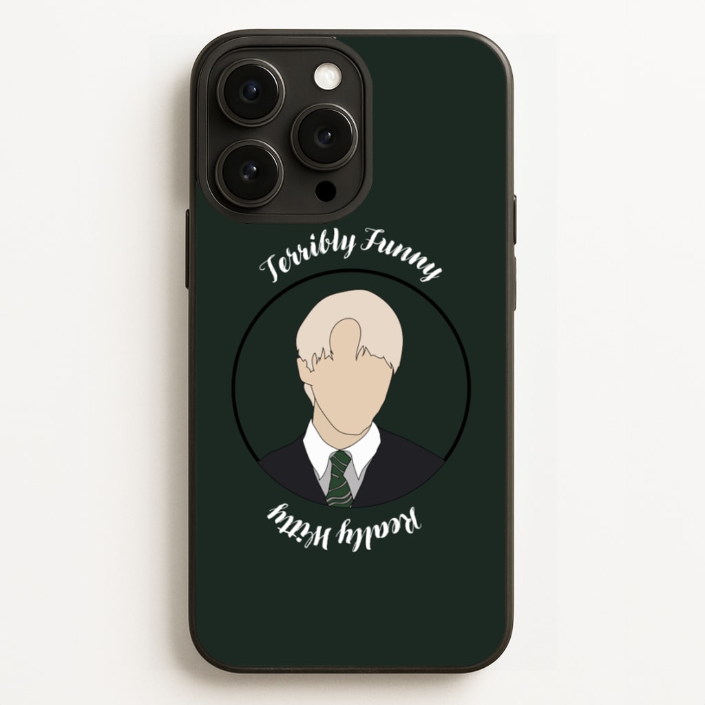 Terribly Funny, Really Witty Draco Malfoy - Harry Potter Phone Case for iPhone 12 Pro Max