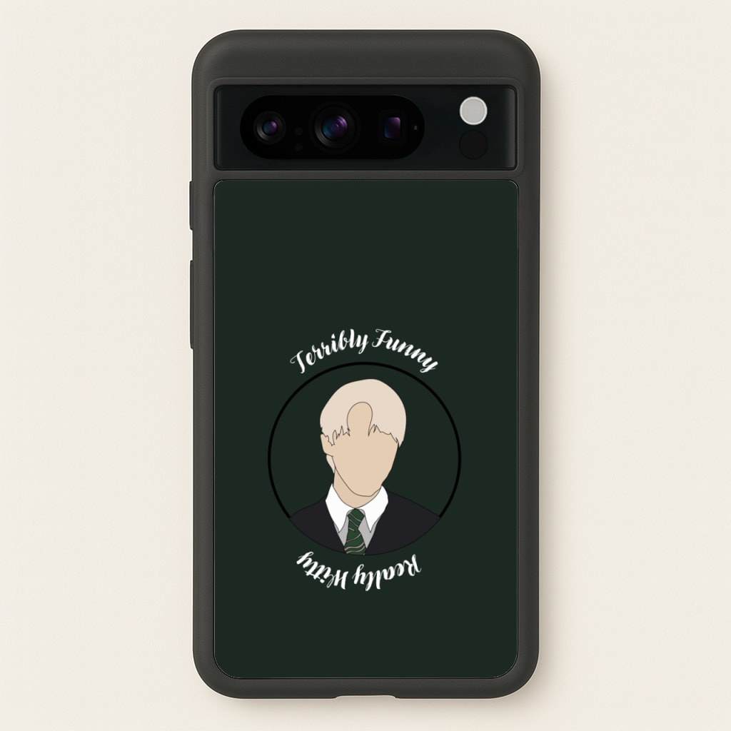 Terribly Funny, Really Witty Draco Malfoy - Harry Potter Phone Case for Google Pixel 8 Pro