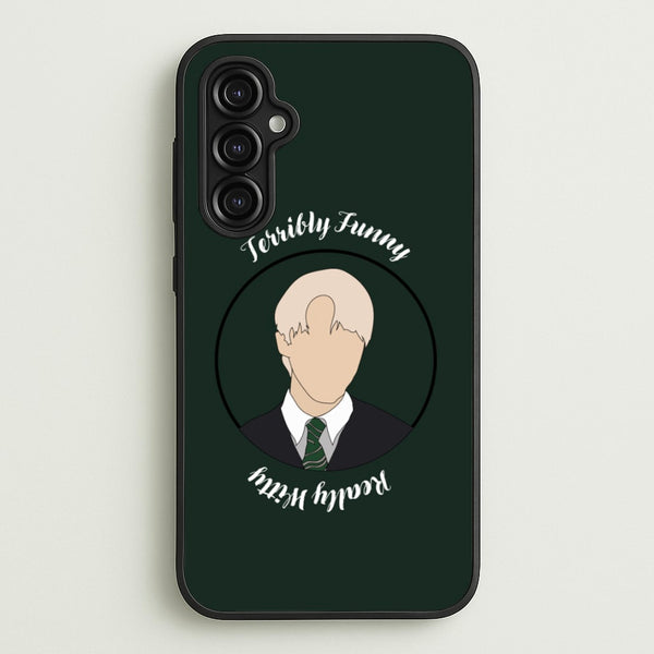 Terribly Funny, Really Witty Draco Malfoy - Harry Potter Phone Case for Galaxy A14