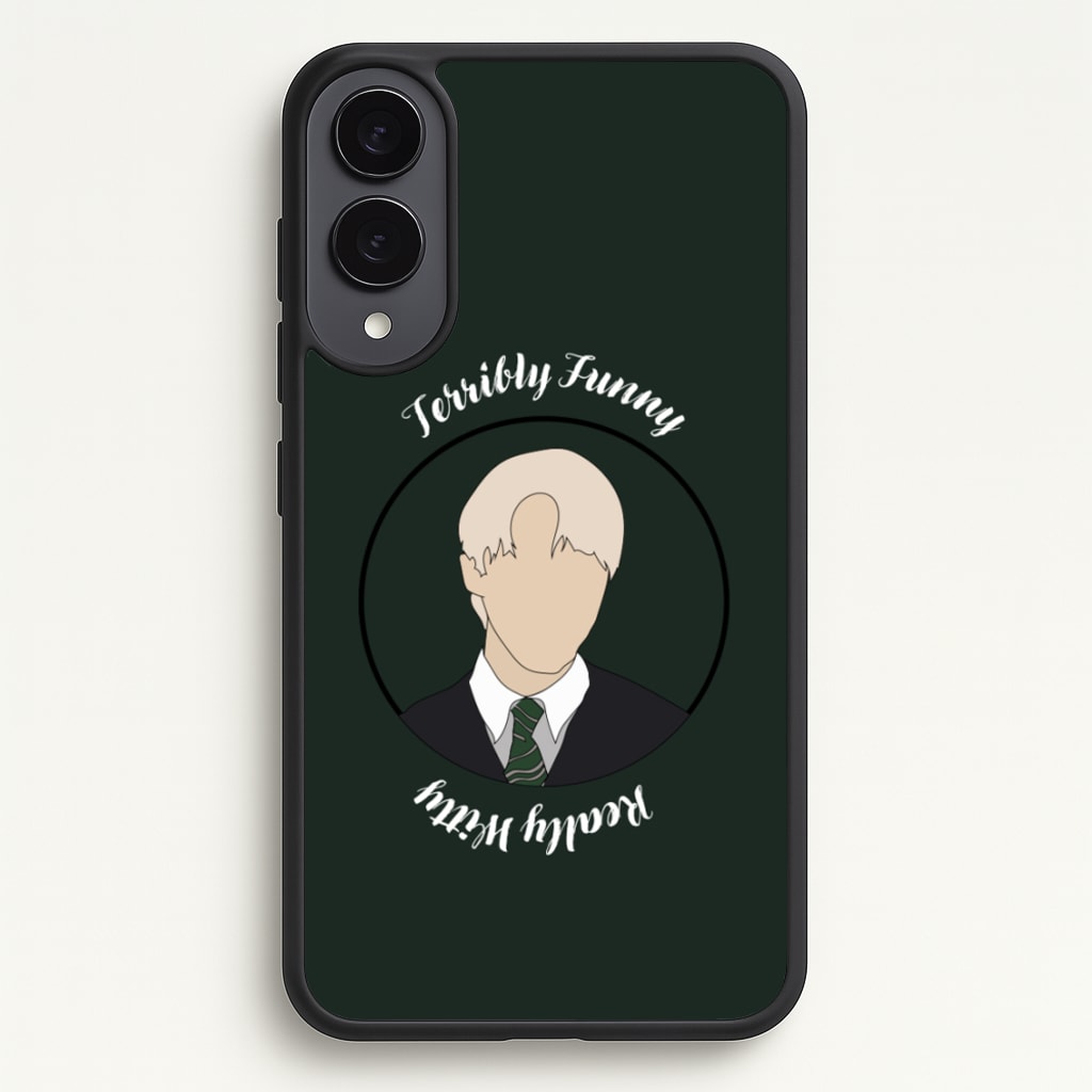 Terribly Funny, Really Witty Draco Malfoy - Harry Potter Phone Case for Galaxy S25 Edge