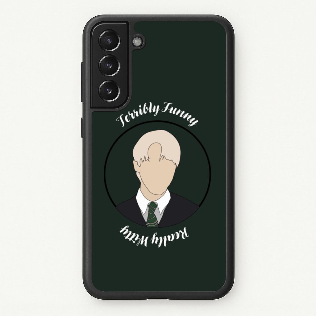 Terribly Funny, Really Witty Draco Malfoy - Harry Potter Phone Case for Galaxy S21