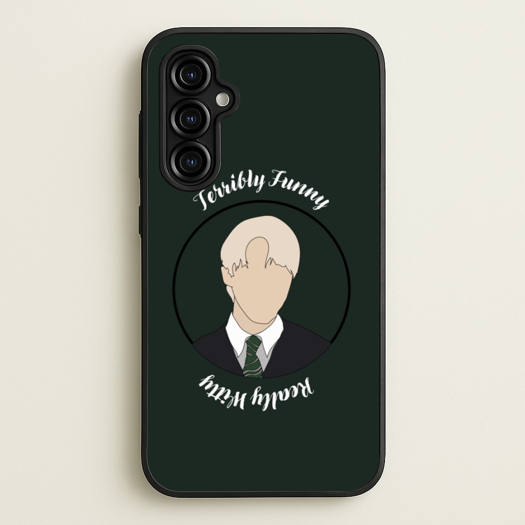 Terribly Funny, Really Witty Draco Malfoy - Harry Potter Phone Case for Galaxy A54
