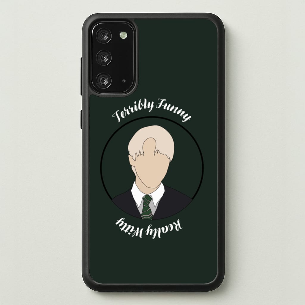 Terribly Funny, Really Witty Draco Malfoy - Harry Potter Phone Case for Galaxy Note 20
