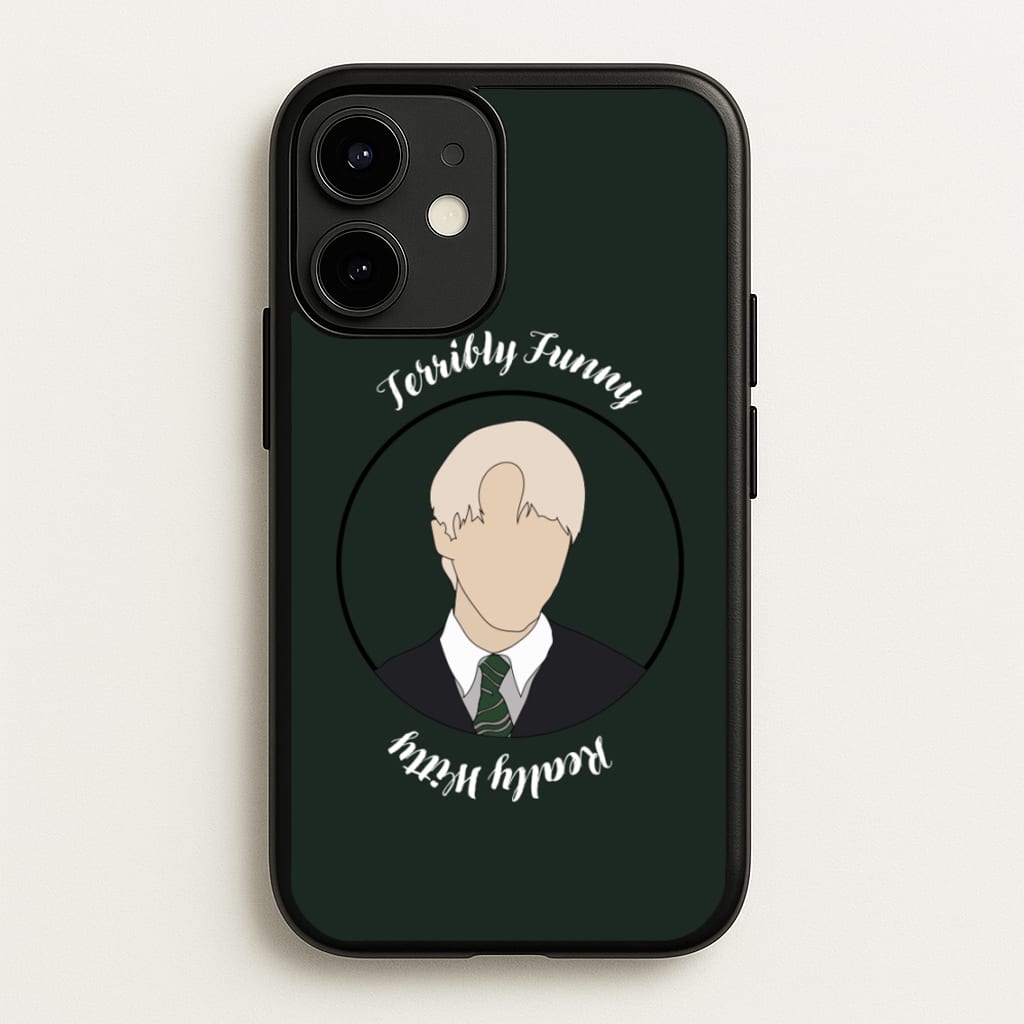 Terribly Funny, Really Witty Draco Malfoy - Harry Potter Phone Case for iPhone 12 / 12 Pro