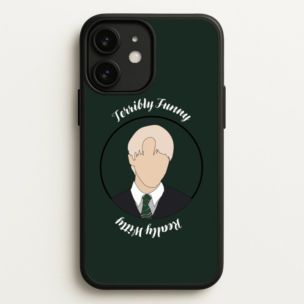 Terribly Funny, Really Witty Draco Malfoy - Harry Potter Phone Case for iPhone 11