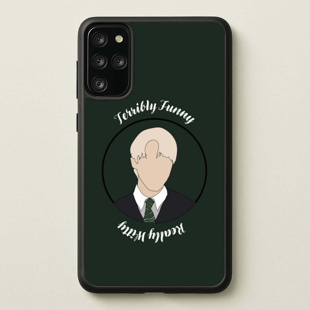 Terribly Funny, Really Witty Draco Malfoy - Harry Potter Phone Case for Galaxy S20 Plus