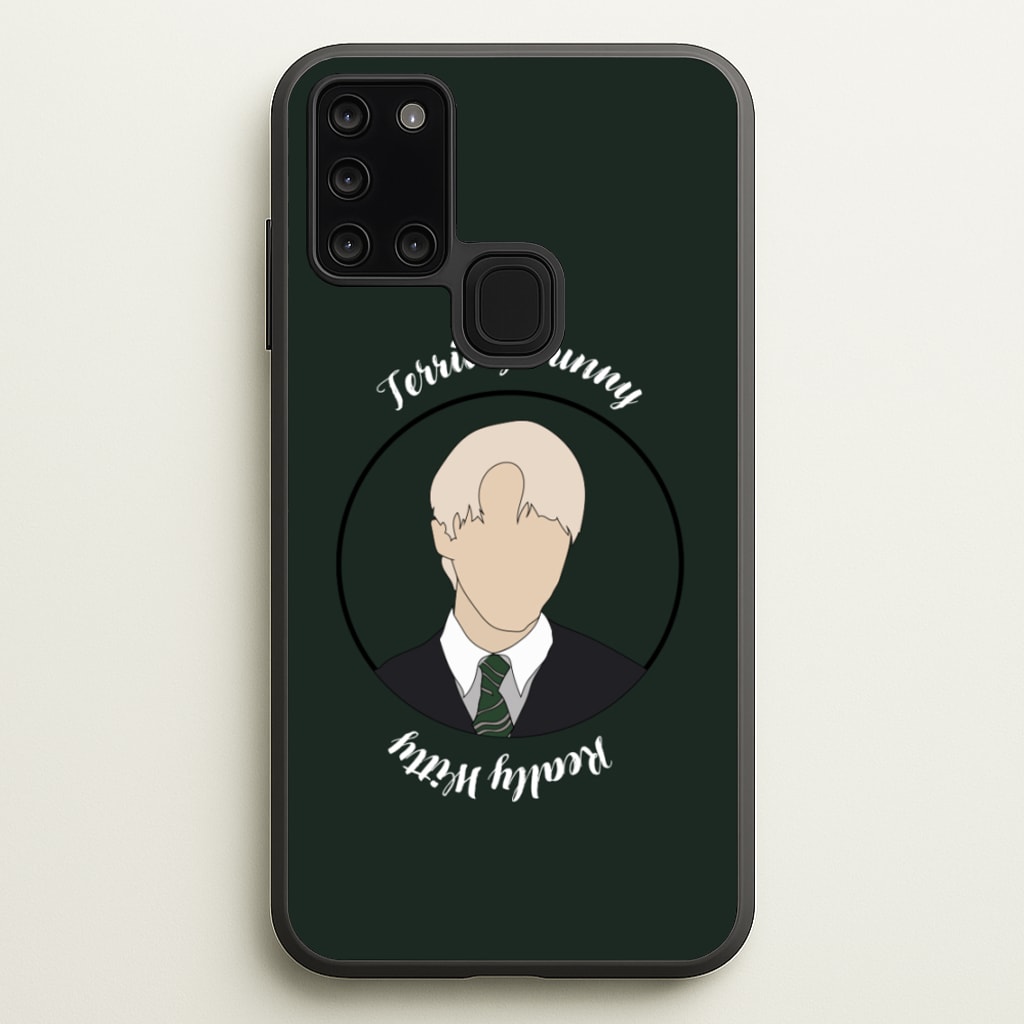 Terribly Funny, Really Witty Draco Malfoy - Harry Potter Phone Case for Galaxy A21s