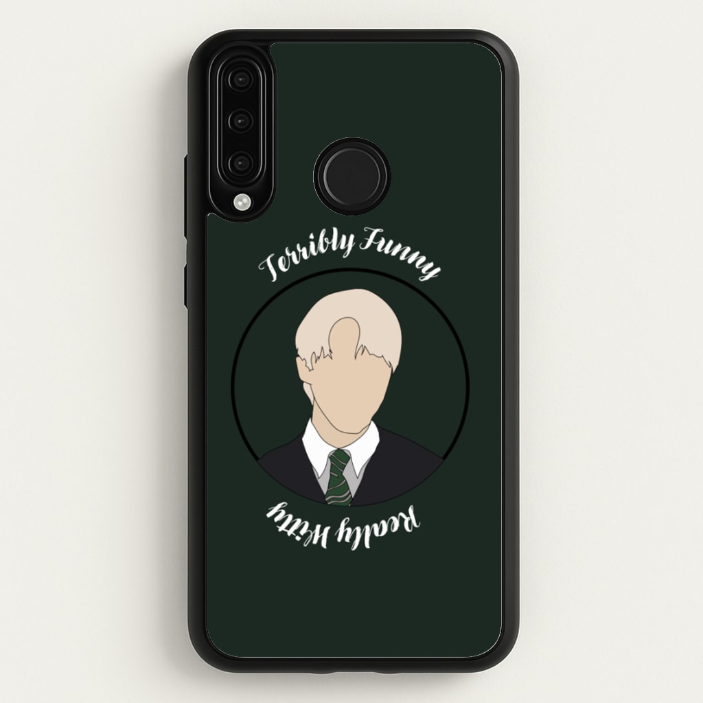 Terribly Funny, Really Witty Draco Malfoy - Harry Potter Phone Case for Huawei P30 Lite
