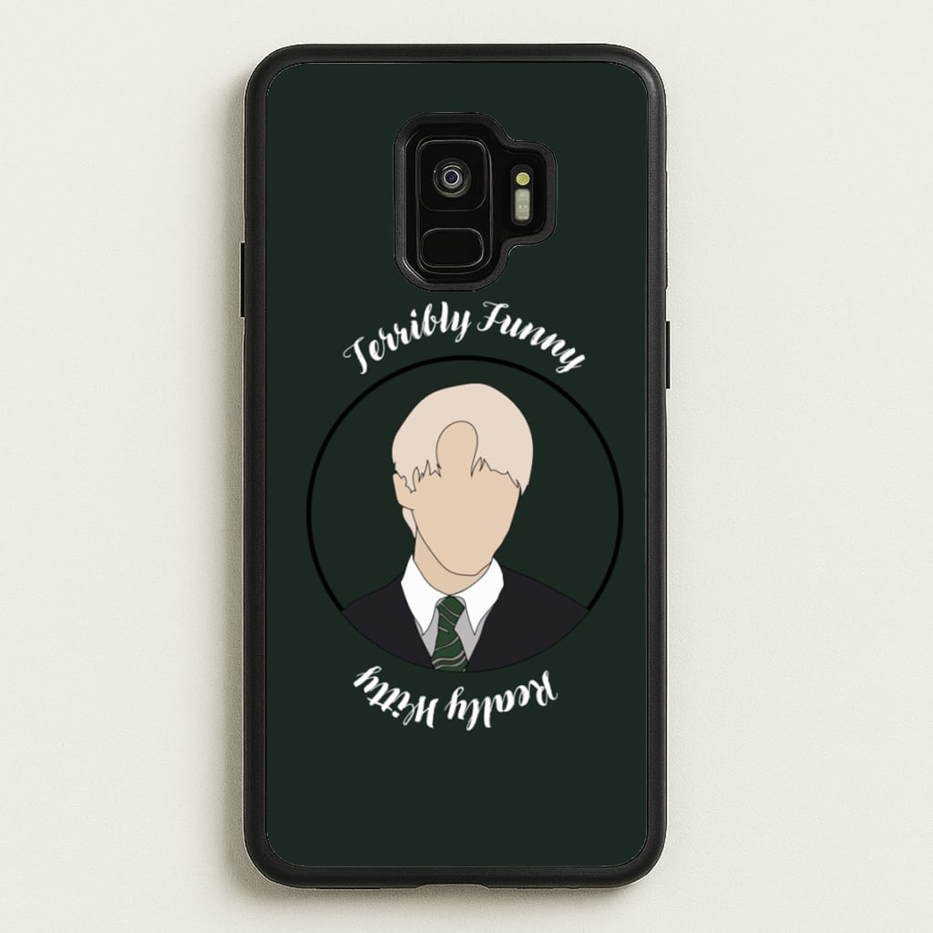 Terribly Funny, Really Witty Draco Malfoy - Harry Potter Phone Case for Galaxy S9