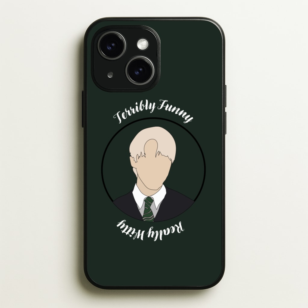 Terribly Funny, Really Witty Draco Malfoy - Harry Potter Phone Case for iPhone 14