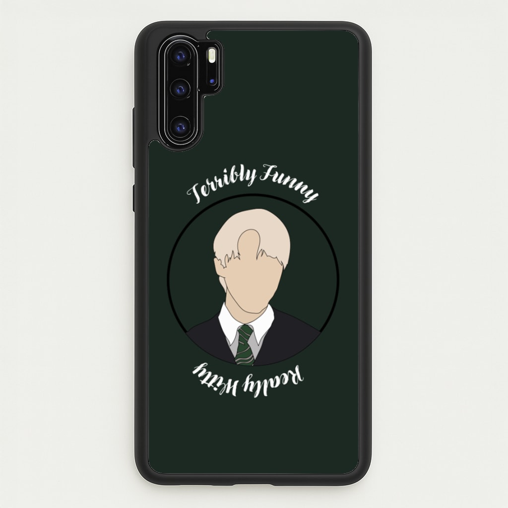 Terribly Funny, Really Witty Draco Malfoy - Harry Potter Phone Case for Huawei P30 Pro