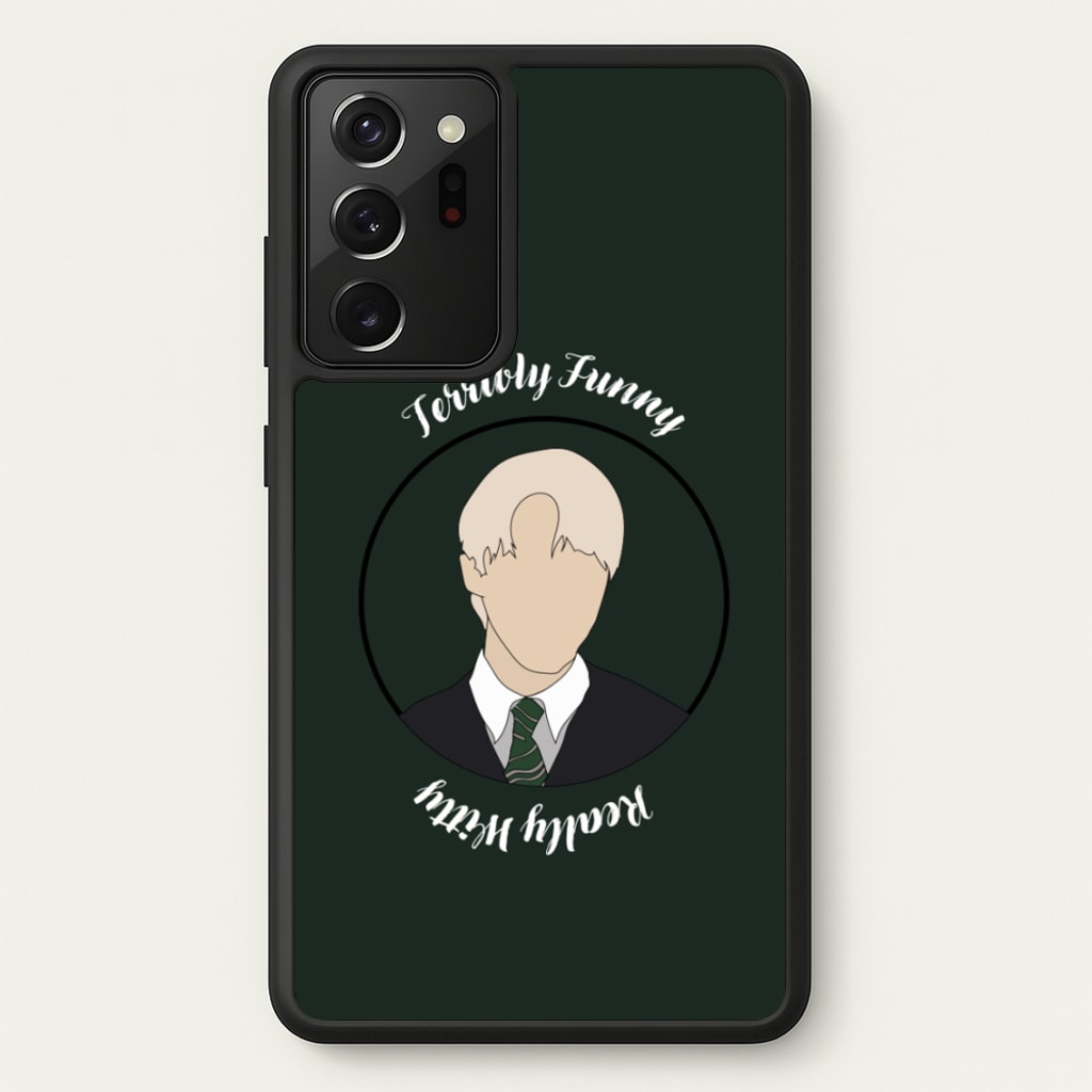 Terribly Funny, Really Witty Draco Malfoy - Harry Potter Phone Case for Galaxy Note 20 Ultra