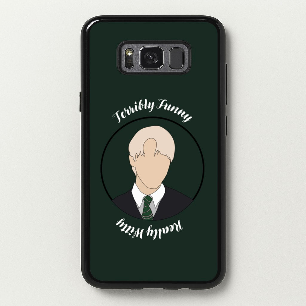 Terribly Funny, Really Witty Draco Malfoy - Harry Potter Phone Case for Galaxy S8