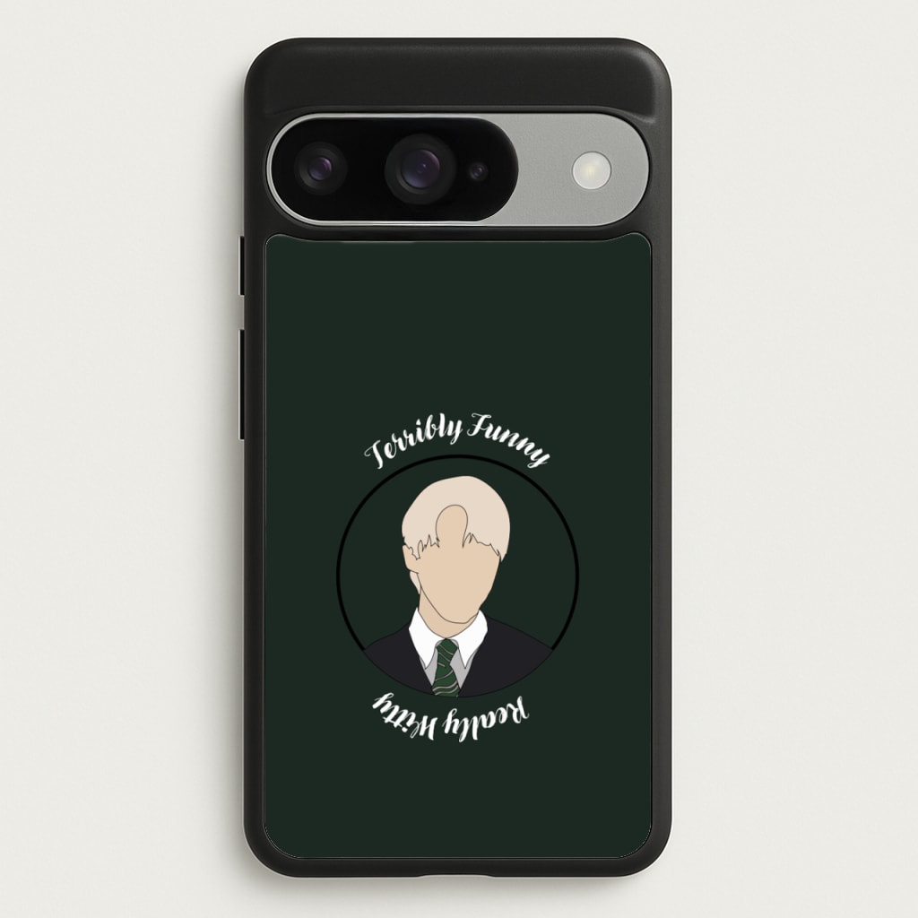 Terribly Funny, Really Witty Draco Malfoy Phone Case for Google Pixel 10 / 10 Pro