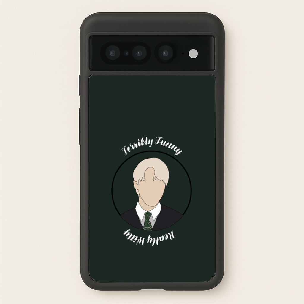 Terribly Funny, Really Witty Draco Malfoy - Harry Potter Phone Case for Google Pixel 7 Pro