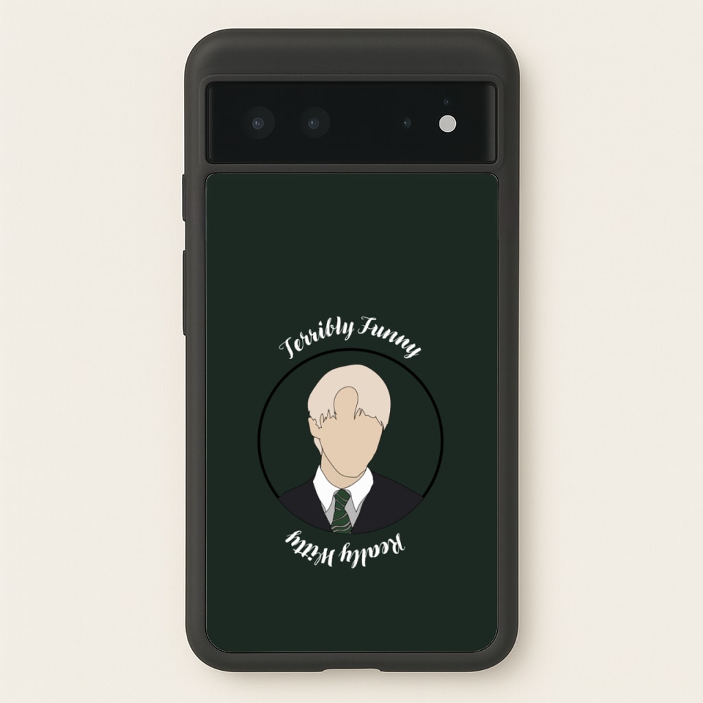 Terribly Funny, Really Witty Draco Malfoy - Harry Potter Phone Case for Google Pixel 6