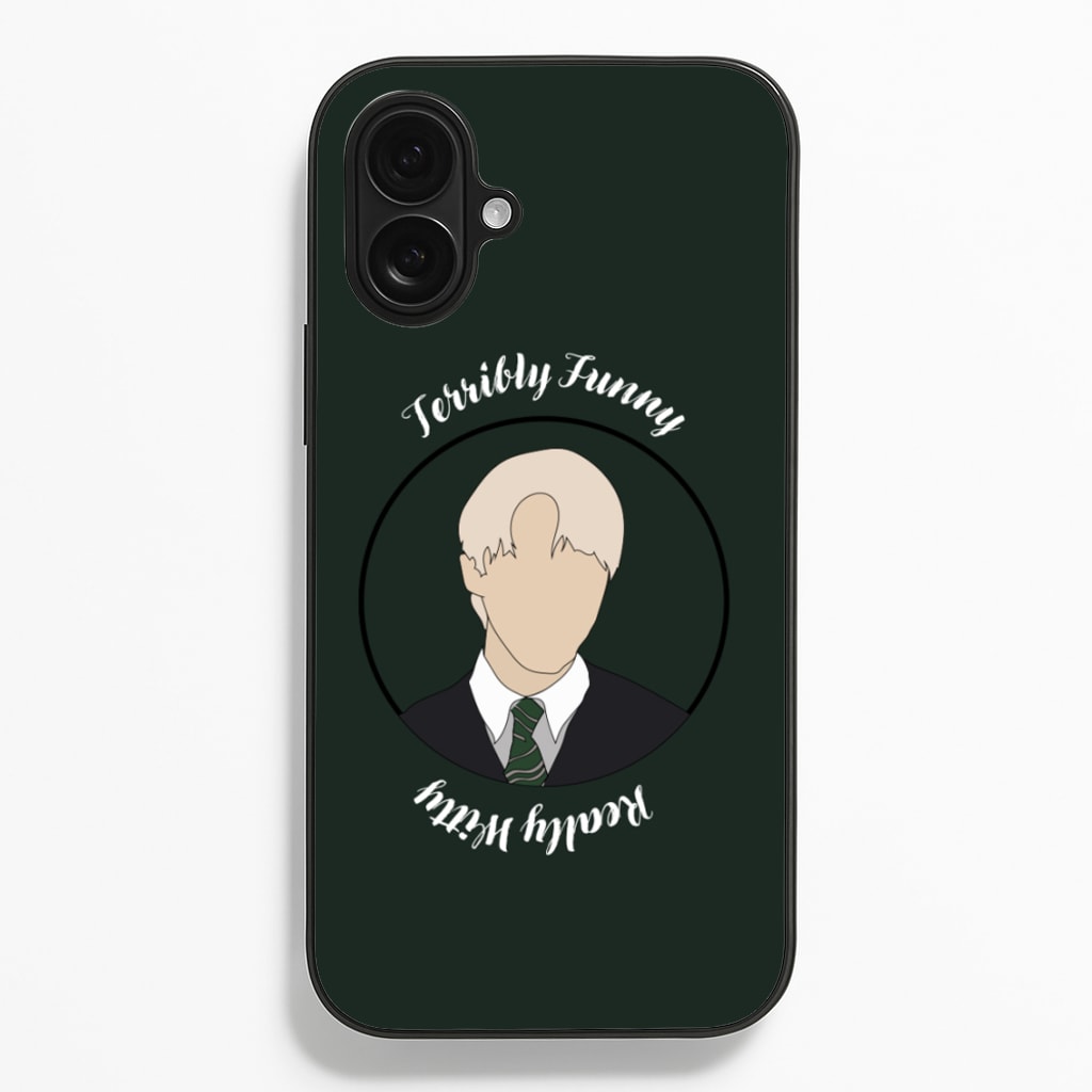 Terribly Funny, Really Witty Draco Malfoy - Harry Potter Phone Case for iPhone 16 Plus