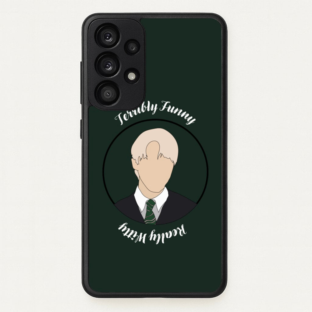 Terribly Funny, Really Witty Draco Malfoy - Harry Potter Phone Case for Galaxy A33