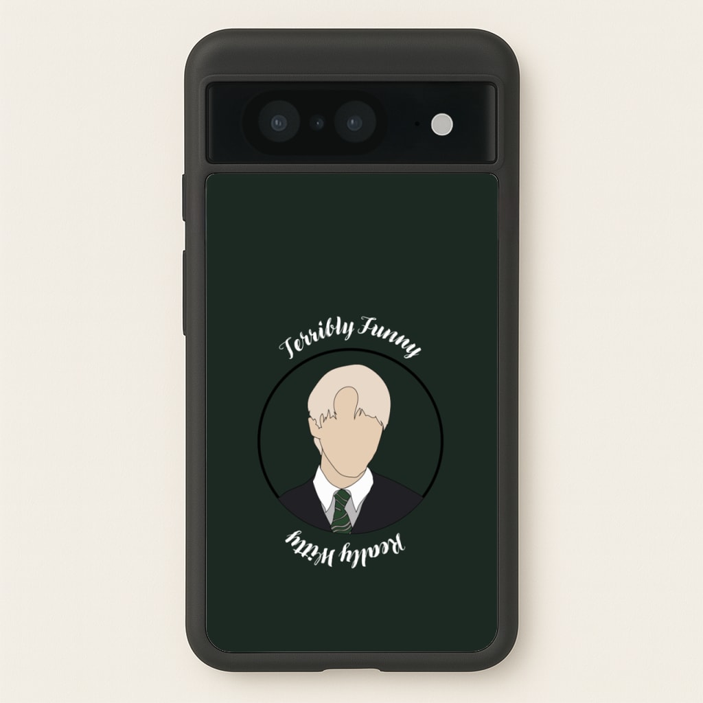 Terribly Funny, Really Witty Draco Malfoy - Harry Potter Phone Case for Google Pixel 8