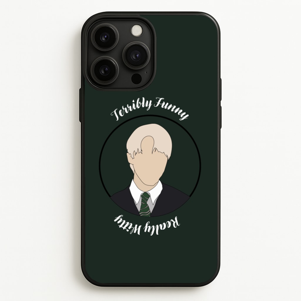 Terribly Funny, Really Witty Draco Malfoy - Harry Potter Phone Case for iPhone 13 Pro Max
