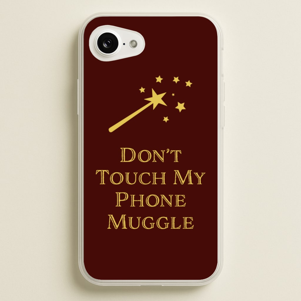 Don't Touch Muggle - Harry Potter - Harry Potter Phone Case for iPhone 16e