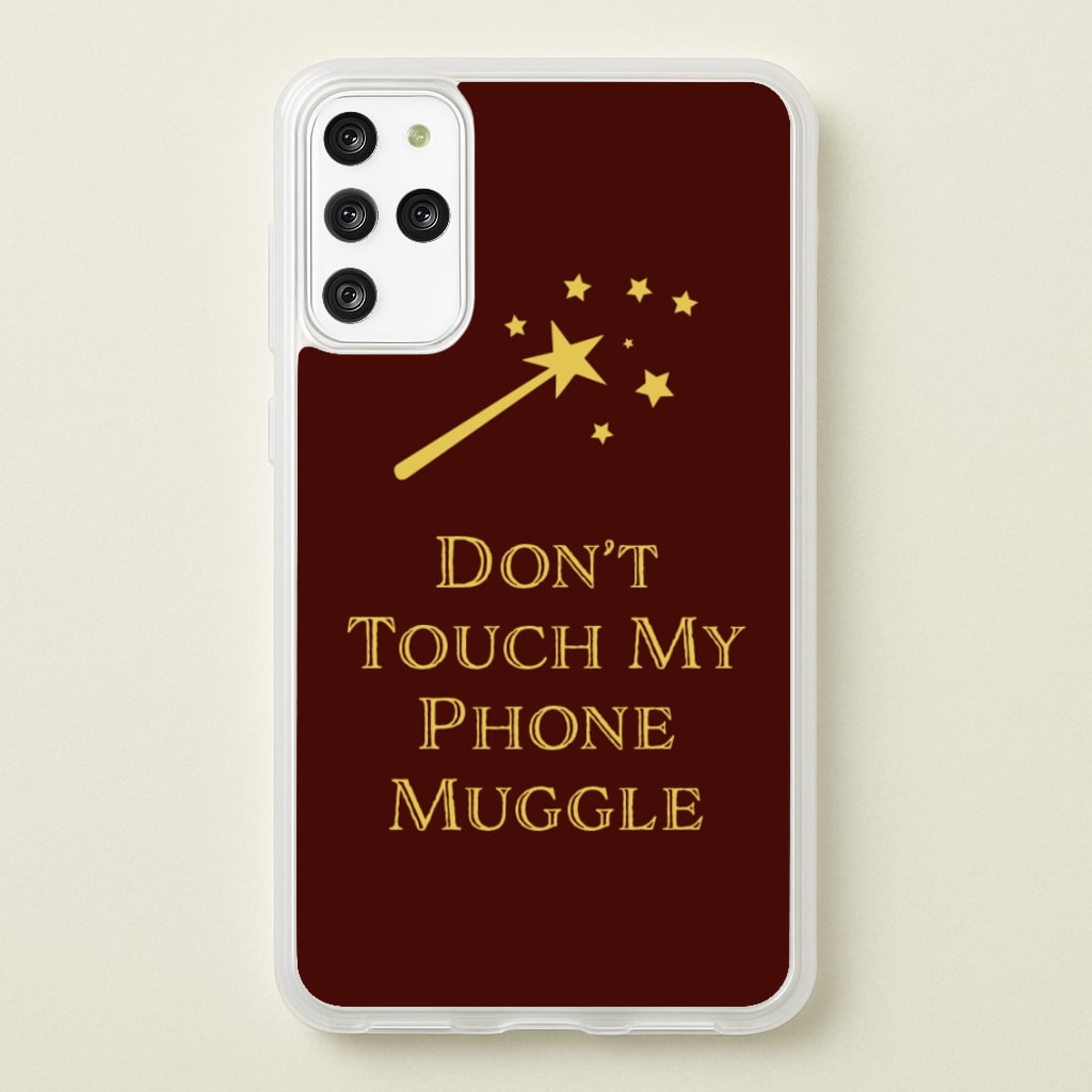 Don't Touch Muggle - Harry Potter - Harry Potter Phone Case for Galaxy S20 Plus
