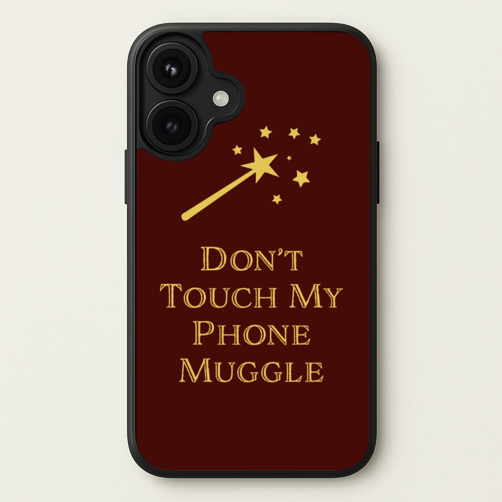 Don't Touch Muggle - Harry Potter Phone Case for iPhone 17