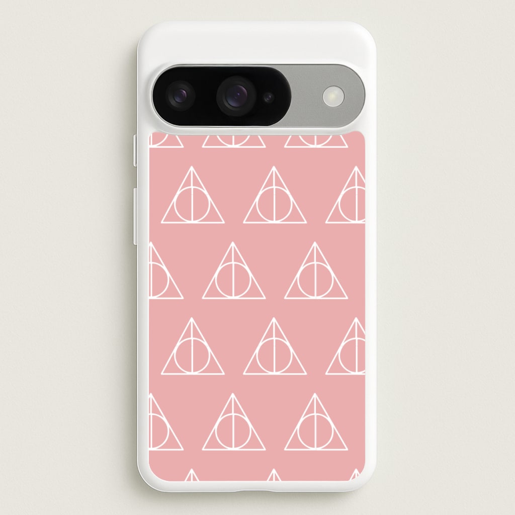 The Deathly Hallows Symbol Pattern Phone Case for Google Pixel 10 / 10 Pro