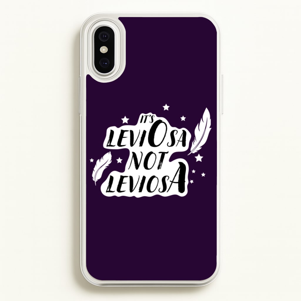 It's Leviosa - Harry Potter Phone Case for iPhone XS Max