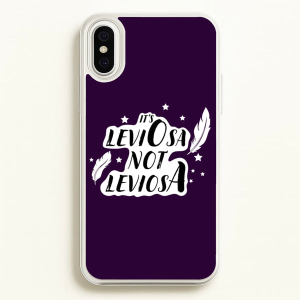 It's Leviosa - Harry Potter Phone Case for iPhone XS Max